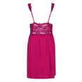 thumbnail image 2 of Richie House Women's Lace Pajama Nightwear Dress RHW2696, 2 of 2