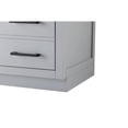 thumbnail image 5 of Elegant Kitchen and Bath Alden 60 Inch Single Bathroom Vanity In Grey, 5 of 13