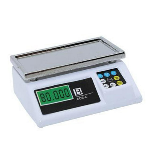 1:12 Scale Dollhouse Miniature Electronic Scale Life Scene Decor Micro Landscape