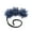 Navy Blue, variant on Women Girls Lazy Hairpin, Fashion Flower Half Ball Hairpin Headdress for Sport Wedding Daily Wear 7 Colors