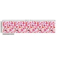thumbnail image 3 of Ambesonne Romantic Fabric by the Yard Upholstery, Lipstick Kisses Pattern, 2 Yards, Multicolor, 3 of 5