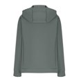 thumbnail image 6 of Maoxin Men's Jacket Fashion Men's Solid Color Long Sleeve Hoodless Casual Outwear Jackets Jackets for Men , Army Green , 3XL, 6 of 6