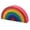 Multicolour, variant on Wooden Rainbow Stacker Toys Stacker Development Toys Rainbow Stacking Toy Rainbow Stacker Colorful For Kids