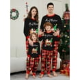 thumbnail image 3 of Viento mil voluntad ropa para niños Ha ropa para adultos ropa para padres e hijos coche muñeco de nieve árbol de Navidad estampado ropa para el hogar, 3 of 4