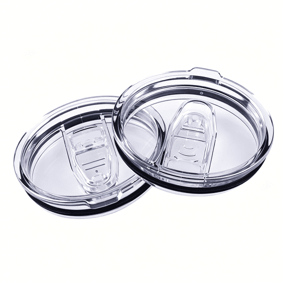 ACDANC 2 Replacement Lids for 20oz Stainless Steel Tumbler Lids-Replaces Only Covers With a Top Diameter of 3.4 inches(Bottom Diameter of 3.23 inches)