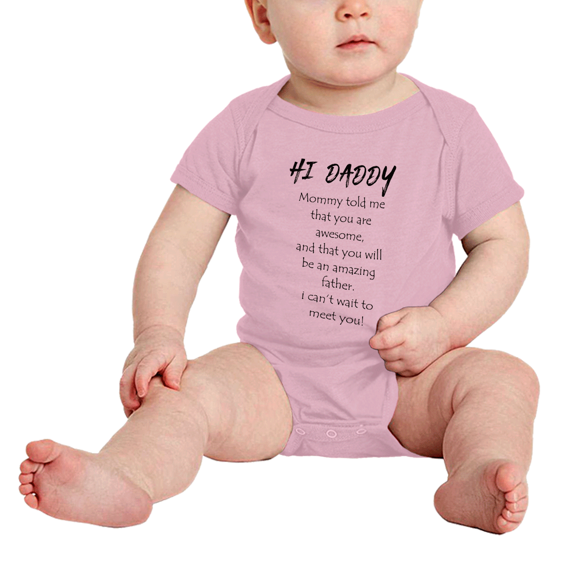 Baby girl clothes with daddy sayings deals