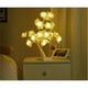 thumbnail image 4 of Árbol de flores LED LzGUNGY de rosas blancas 45 cm, 4 of 5