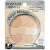 Physicians Formula Magic Mosaic Translucent/Beige W/Built-In Mirror & Brush Multi-Colored Custom Pressed Powder .3 Oz