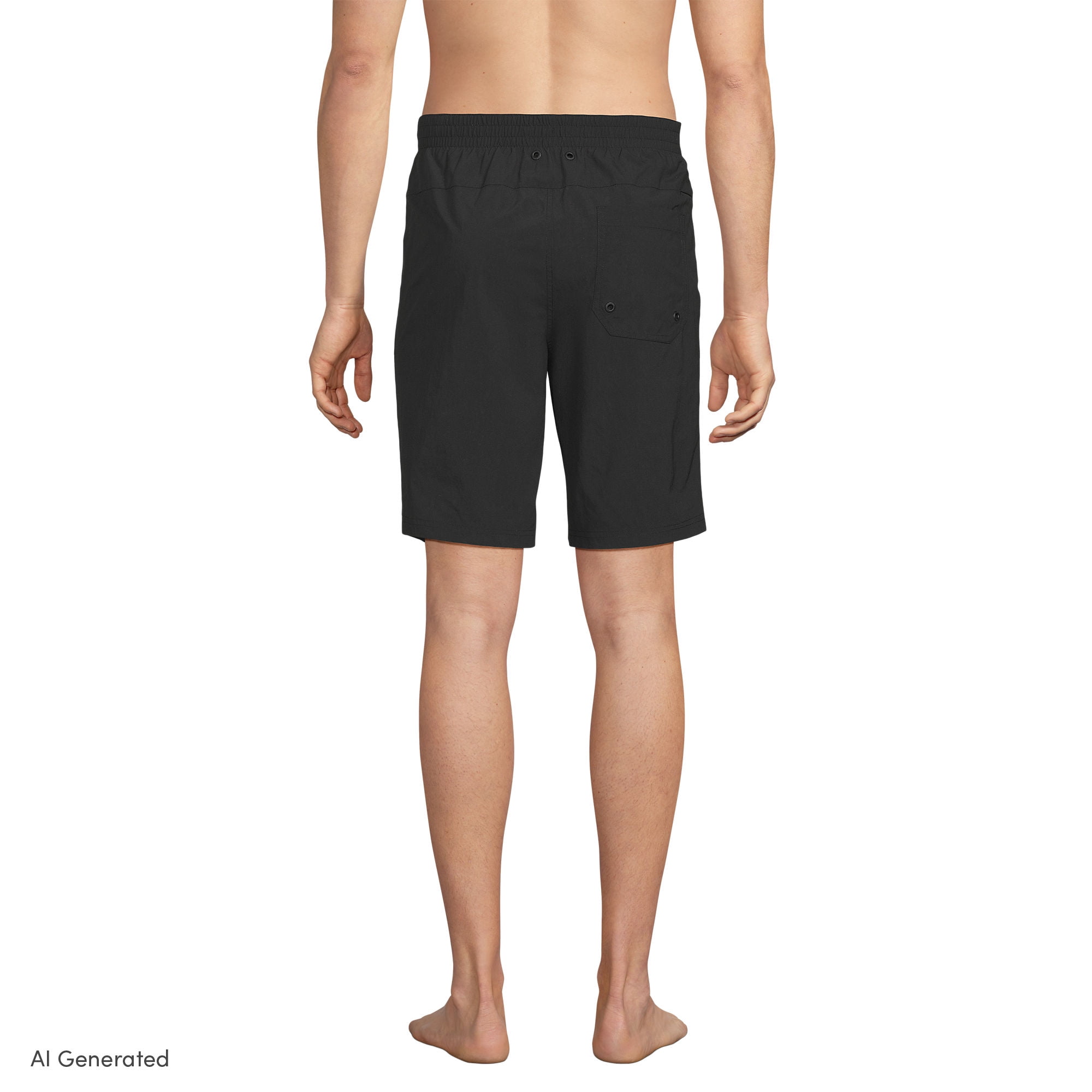 Lands' End Men's 9" Volley Hydroliner Swim Trunks