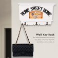 thumbnail image 4 of Mail Holder for Wall Key Rack for Wall White Decorative Entryway Organizer for Wall Key Holder Organizer, 4 of 8