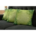 thumbnail image 2 of Ambesonne Asian Themed Throw Pillow Cover 4 Pack, Chinese Fengshui View, 16", Green, 2 of 6