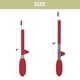 thumbnail image 4 of Cocina Pinzas Juego Para Cocinar Silicona Inoxidable Acero Pinzas Con Stands Tostadora Servir Barbacoa Antiadherente Bloqueo Pinza 2Uds borgoña, 4 of 8