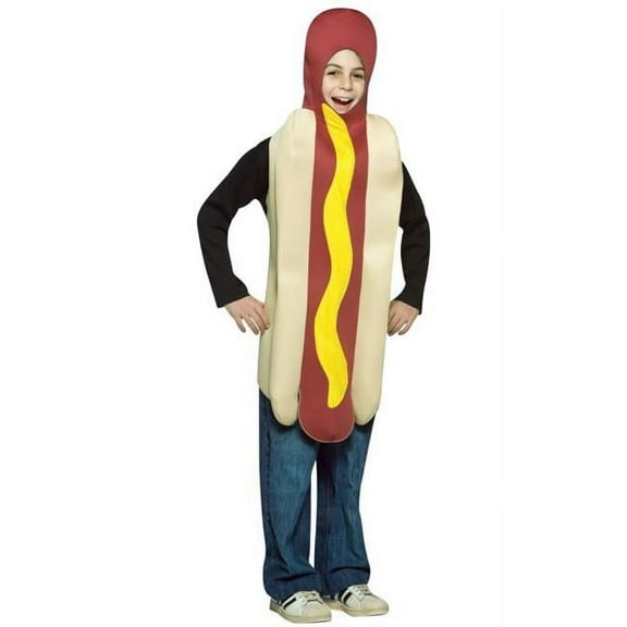 Rasta Imposta Hot Dog Costume Child 7-10 Unisex