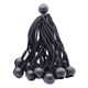 thumbnail image 2 of 10 piezas de cuerdas elásticas de bola flexibles, lazos de lona para tiendas, correa de , cuerda de fijación, cuerda elástica de fácil fijación Negro Macarena Cuerda elástica, 2 of 8