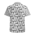 thumbnail image 3 of High Quality Hawaiian Shirts for Men Short Sleeve Aloha Beach Shirt Floral Summer Casual Button Down Shirts Blouses MYB7C2, 3 of 7