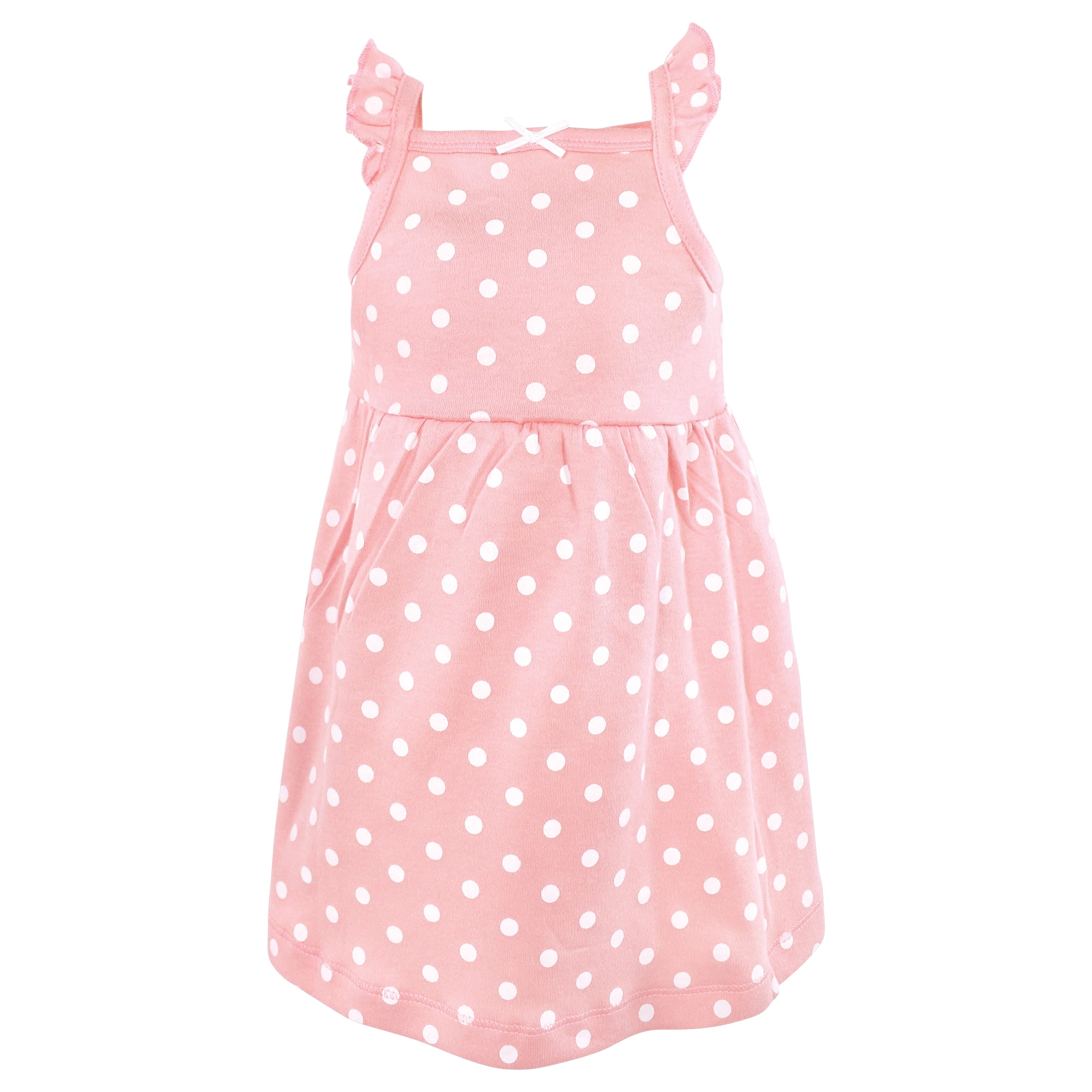 Hudson Baby Girls Cotton Dresses, Cutie Fruit, 3-6 Months