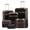 Black, variant on Coolife Luggage Set 3 Piece Suitcase Set Carry On Luggage PC Hardside Luggage TSA Lock Spinner Wheels Telescopic Handle