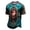 Cyan, variant on Hsovts Men's Halloween Printed T-Shirt Spider Web Graphic Tee Short Sleeve Crew Neck Lightweight Breathable Casual Spooky Season Fall Top Red XL