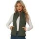 thumbnail image 1 of Día de San Patricio Chaleco Acolchado Ligero Con Cremallera Y Cuello Alto Para Mujer Verde XL, 1 of 5