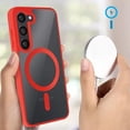 thumbnail image 3 of Mr. Gadgets Funda Carcasa Clear Case Color Rojo Para Samsung Galaxy S26 Compatible Con Magsafe., 3 of 7