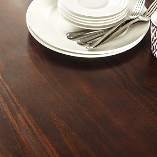 Zinus Juliet Espresso Wood Dining Table Table Only Walmart