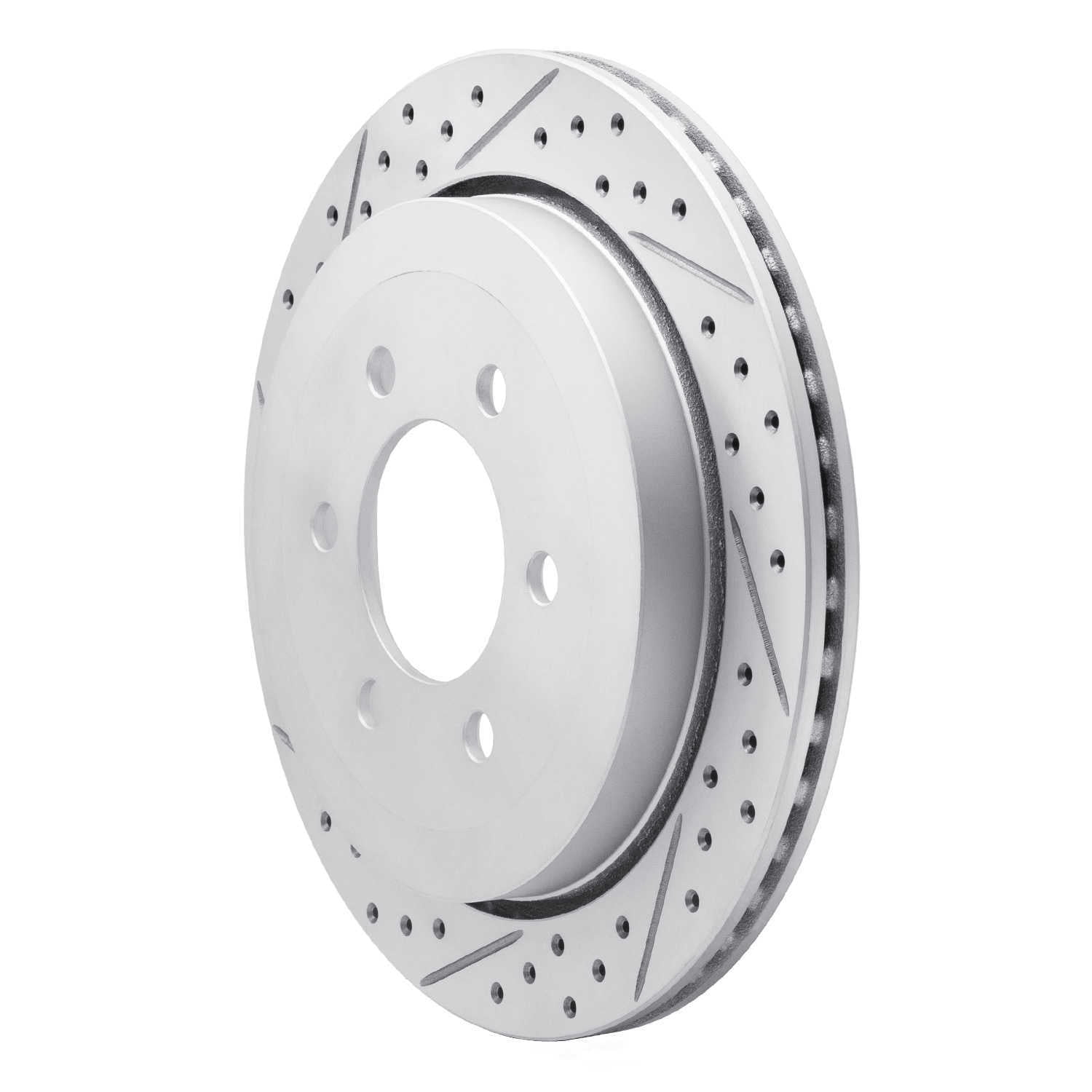 Dynamic Friction Company 830-54205L DFC Geoperformance Rotor - Drilled and Slotted