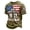 Army Green, variant on Mens 911 Never Forget 25th Anniversary Graphic T‑Shirt American Flag Print Short Sleeve Casual Tee Patriotic Memorial Daily Wear Top for Men(Dark Gray,XXXL)