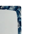 thumbnail image 3 of Ambesonne Tropical Vibes Fitted Sheet, Boho Exotic Jungle, California King, White Dark Lavender, 3 of 5
