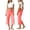 Watermelon Red, variant on Pants for Women Capri Fold Over Cropped Pant Stretch Low Rise Wide Leg Yoga Bottoms, XL