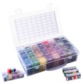 thumbnail image 1 of Contenedores Almacenamiento 32/48/64 Estuche Cuentas Con Ranuras Transparentes para Pintura Diamantes, 1 of 9