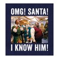 thumbnail image 3 of Elf  Adult OMG Santa Photo Sweatshirt, 3 of 3