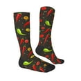 thumbnail image 3 of Balery Chili2 Fun Novelty Socks Men'S Women'S Crew Socks Funny Crazy Novelty Socks Quirky And Cool Socks, 3 of 9