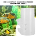 thumbnail image 4 of Fish Food Feeder, Acrylic Fish Tank Feeder, User-Friendly Floating Feeder For Aquarium, 4 of 8
