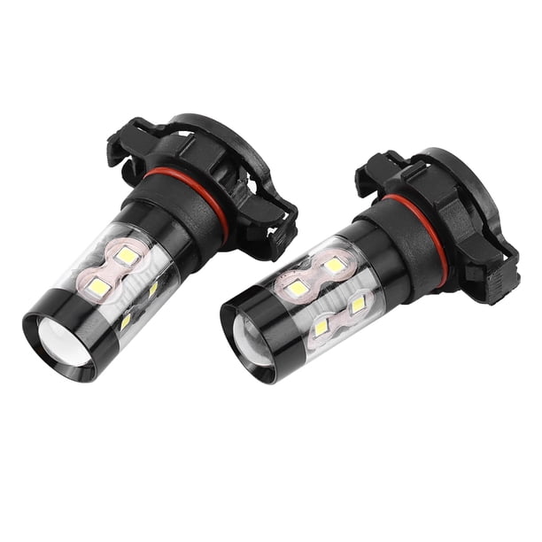 Bombilla Led Coche ANGGREK Bombillas Led 2 Piezas H16 12V-24V 50W Coche De Alta Potencia Brillante LED Niebla