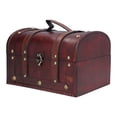 thumbnail image 1 of Jewelry Organizer, Multifunction Wooden Storage Box  For Gift Giving For Desktop Decoration For Props Storage, 1 of 8