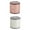 Pink & White, variant on Earrings Storage Case,Jewelry Organizer Jewelry Storage Box with Mirror,4-Layer Rotating Earring Holder Container Women,Bracelets Rings Tray Case with Lid,Multilayer Rotating