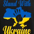 thumbnail image 3 of CafePress - Stand With Ukraine Pajamas - Women's Short Sleeve Print T-Shirt and Pants Dark Cotton Pajama Set, 3 of 7