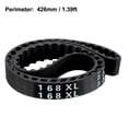 thumbnail image 3 of Unique Bargains 168XL 84 Teeth Synchronous Closed Loop Rubber Timing Belt 426mm Perimeter, 3 of 4