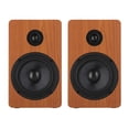 thumbnail image 3 of Pair Rockville RockShelf 54C Classic 5.25" Home Bookshelf Speakers w/29" Stands, 3 of 5