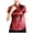 Brick Red, variant on Womens Tops Qipao Cheongsam Short Sleeve Mandarin Dragon Print Traditional Chinese Ethnic T Shirts