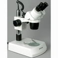 thumbnail image 2 of AmScope 10X-15X-30X-45X Top & Bottom Lights Super Widefield Stereo Microscope New, 2 of 4