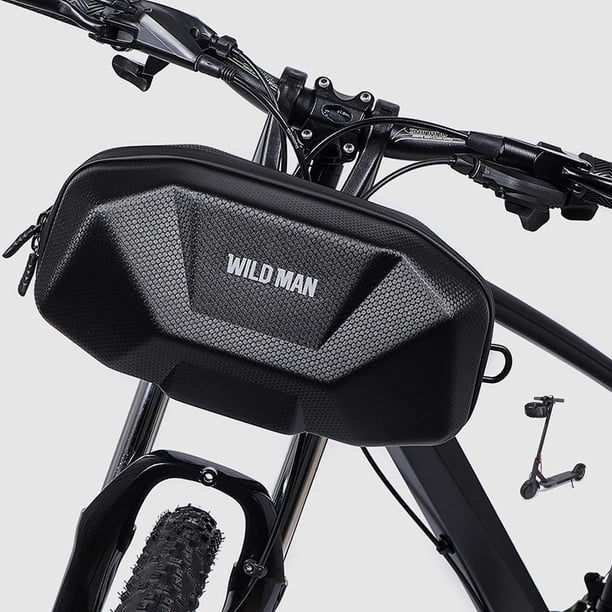 Bolsa para colgar del manillar Bolsas colgantes para estante delantero de bicicleta impermeables 3 5 l para manillar de bicicleta estuches rígidos FLhrweasw Nuevo