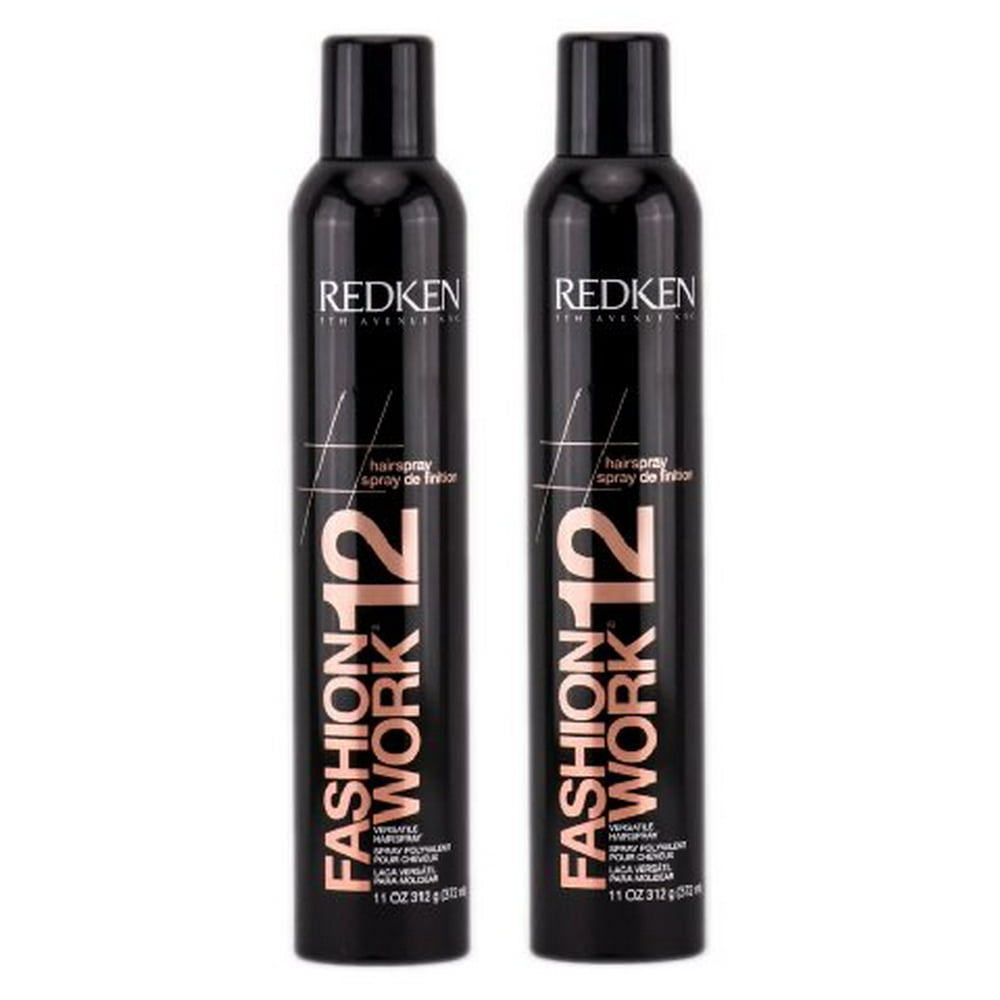 Redken Fashion Work 12 Versatile Working Hairspray 11 Oz (Pack Of 2)