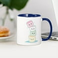 thumbnail image 3 of CafePress - Stacked Marshmallows Mug - 11 oz Ceramic Mug - Novelty Coffee Tea Cup, 3 of 4