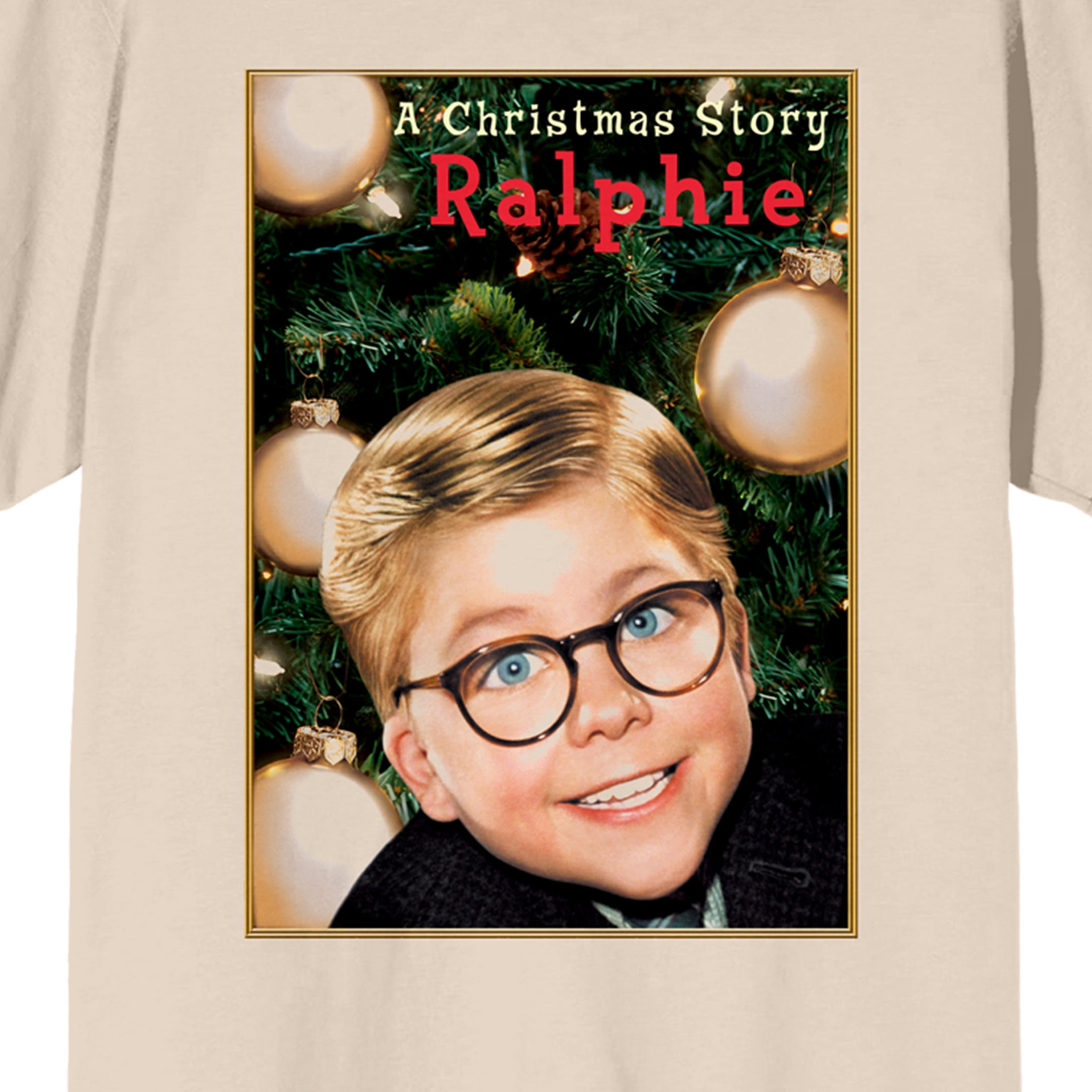 A Christmas Story Ralphie Poster Art Unisex Natural T shirt XL