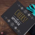 thumbnail image 2 of 2026 Happy New Year – Blank Holiday Greetings Fold Over Cards & Envelopes – for Christmas and New Year’s Gifts and Presents | 10 Cards and 10 Envelopes per Pack | 4.25 x 5.5” (Black Cheers), 2 of 7