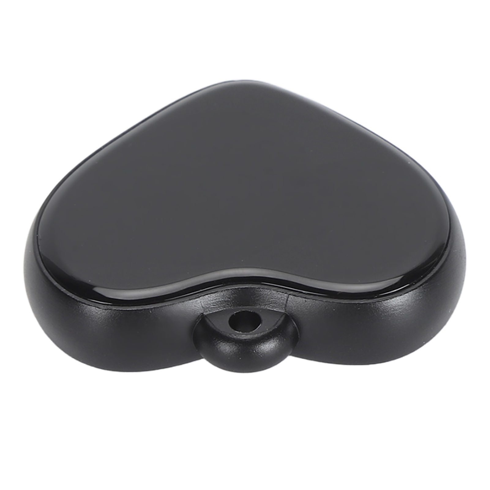 Suodoka Mini Voice Recorder Voice Activated HD Noise Reduction Heart Pendant Audio Mp3 Player 8GB Capacity For Meetings & Lectures With Wired Earphones (15 cm / 5.91 inches) Black