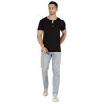 thumbnail image 2 of Inkmeso Cotton&nbsp;Half&nbsp;Sleeve&nbsp;Solid&nbsp;Tee-shirt For Men's Slim Fit Casual Summer T-shirts, 2 of 7