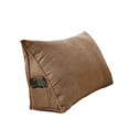 thumbnail image 1 of Bed Headrest, Wedge Pillow, Back Rest Pillow, Triangle Back Pillow, Sofa Bed Back Pillow-SinKeeU, 1 of 3