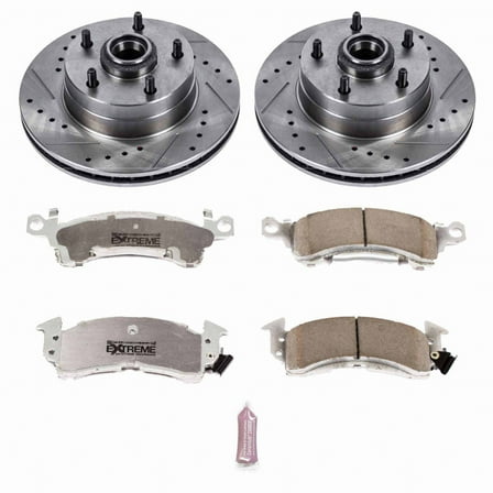 Power Stop Brake Kit For Chevy Monte Carlo 1970 71 1972 Front Z26 Street Warrior | K2579-26